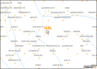 map of Igal