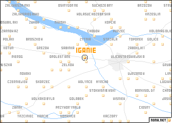 map of Iganie