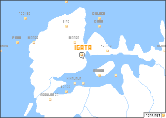 map of Igata