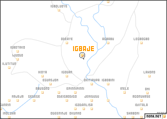 map of Igbaje