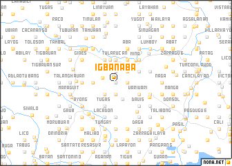 map of Igbanaba
