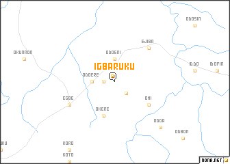 map of Igbaruku