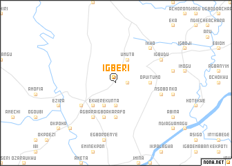 map of Igberi