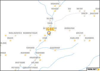 map of Igbe