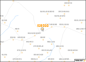 map of Igbodo