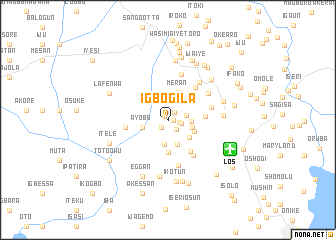 map of Igbogila