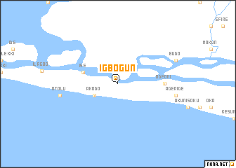 map of Igbogun