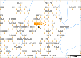 map of Igbo Oko