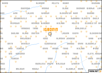 map of Igborin