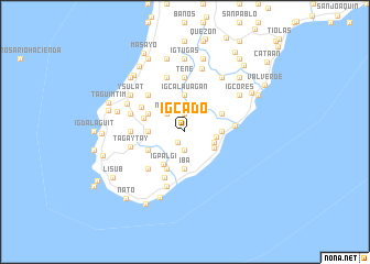 map of Igcado