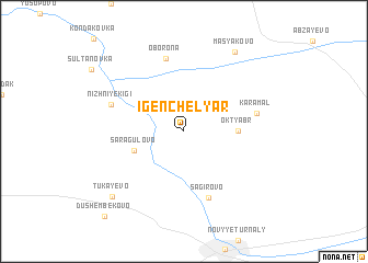 map of Igenchelyar