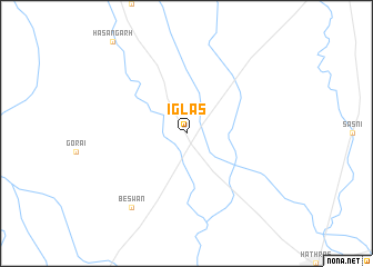 map of Iglās