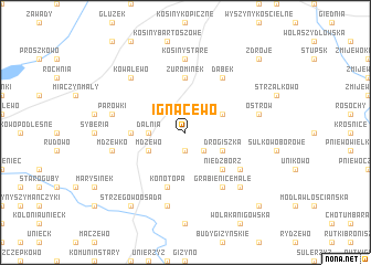 map of Ignacewo