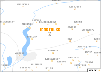 map of Ignatovka