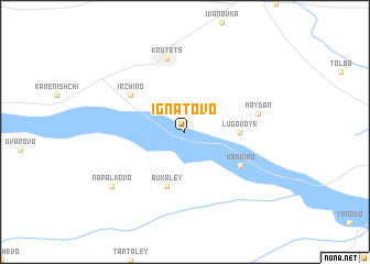 map of Ignatovo