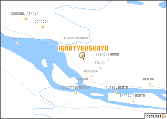 map of Ignat\