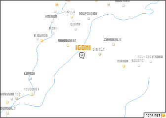 map of Igomi