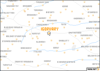 map of Igorvary