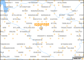 map of Igoufrar