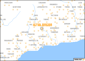 map of Igtalongon