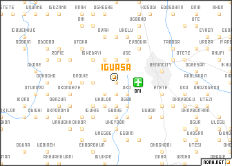 map of Iguasa