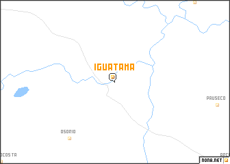 map of Iguatama