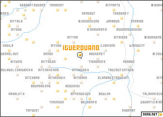 map of Iguerouano