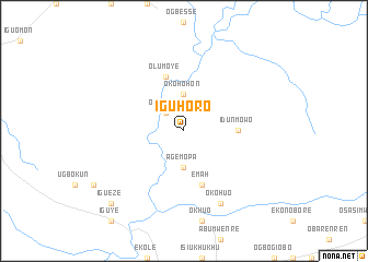 map of Iguhoro