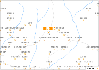 map of Iguomo