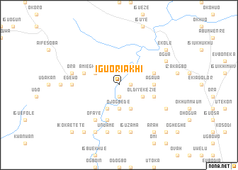 map of Iguoriakhi