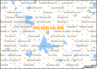 map of Ihala Galkulama