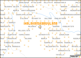 map of Ihalakande Bavulana