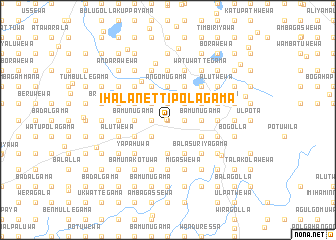 map of Ihala Nettipolagama