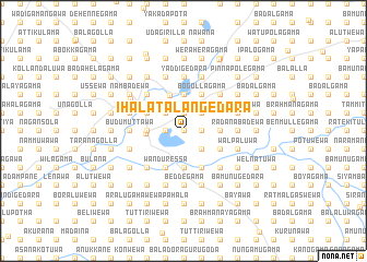 map of Ihala Talangedara