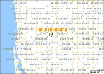 map of Ihala Tammanna