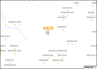 map of Ihazo