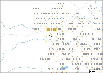 map of Ihithe