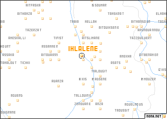 map of Ihlalene