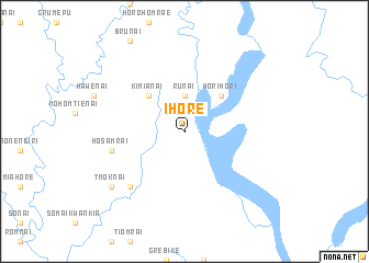 map of Ihore