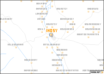 map of Ihosy