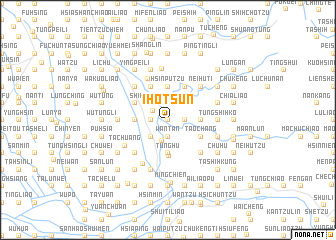 map of I-ho-ts\