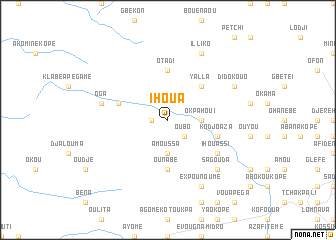 map of Ihoua