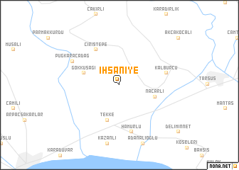 map of İhsaniye
