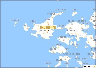 map of Ihŭgam-ni