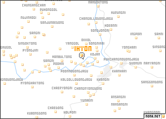 map of Ihyŏn