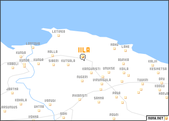 map of Iila