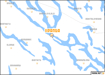 map of Iipanda