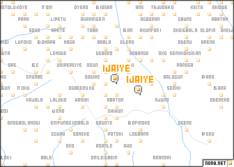 map of Ijaiye