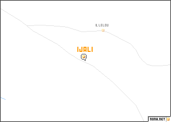 map of Ijali