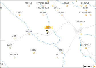 map of Ijami